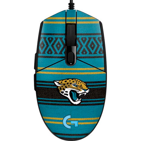 NFL Jacksonville Jaguars Trailblazer G203 Prodigy RGB Wired Gaming Mouse Skin